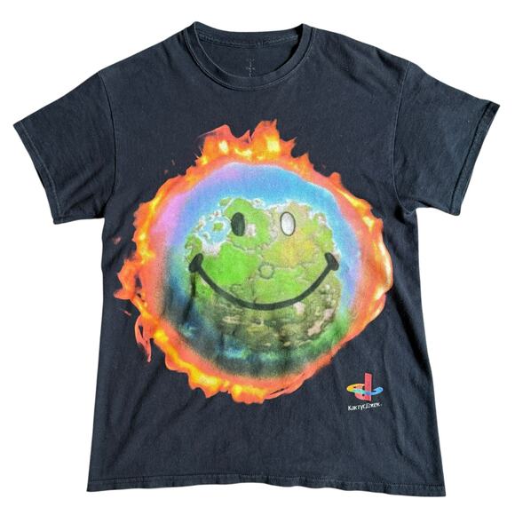 Cactus Jack Travis Scott x PlayStation Graphic T-shirt - Small - Picture 1 of 3